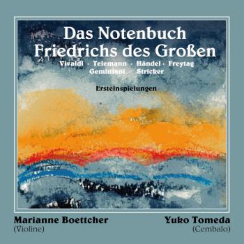 CD-Cover Das Notenbuch Friedrichs des Großen