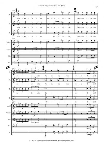 Dies Irae für Chor und Orchester