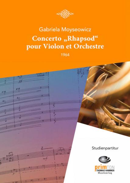 Concerto "Rhapsod" pour Violon et Orchestre